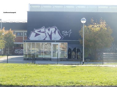 Graffiti Bombing - Photo by Rvacka - SM, CREW, ZAGREB