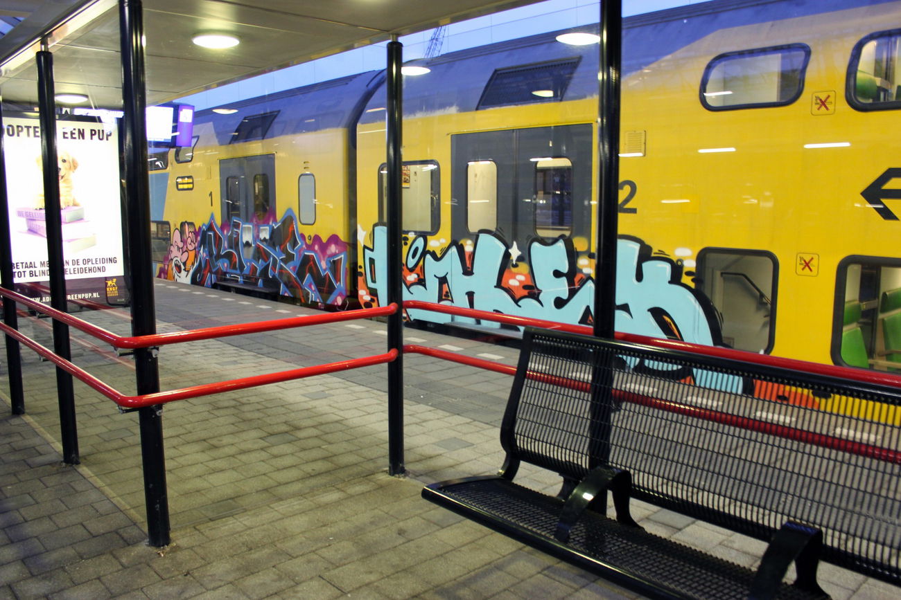Graffiti Train - Photo by Rvacka