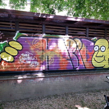 Graffiti Bombing - Photo by Rvacka - ZAGREB, HBID