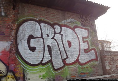 Graffiti Bombing - Photo by Rvacka - GRIDE, ZAGREB