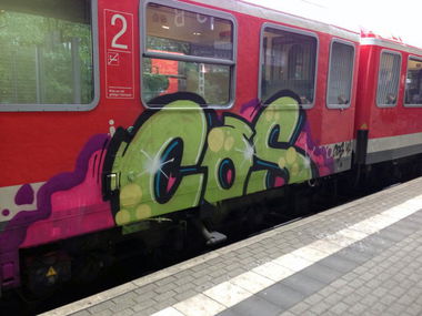 Graffiti Train - Photo by Rvacka - cos