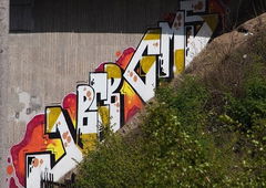 Graffiti Bombing - Photo by Rvacka - jbcb, gms