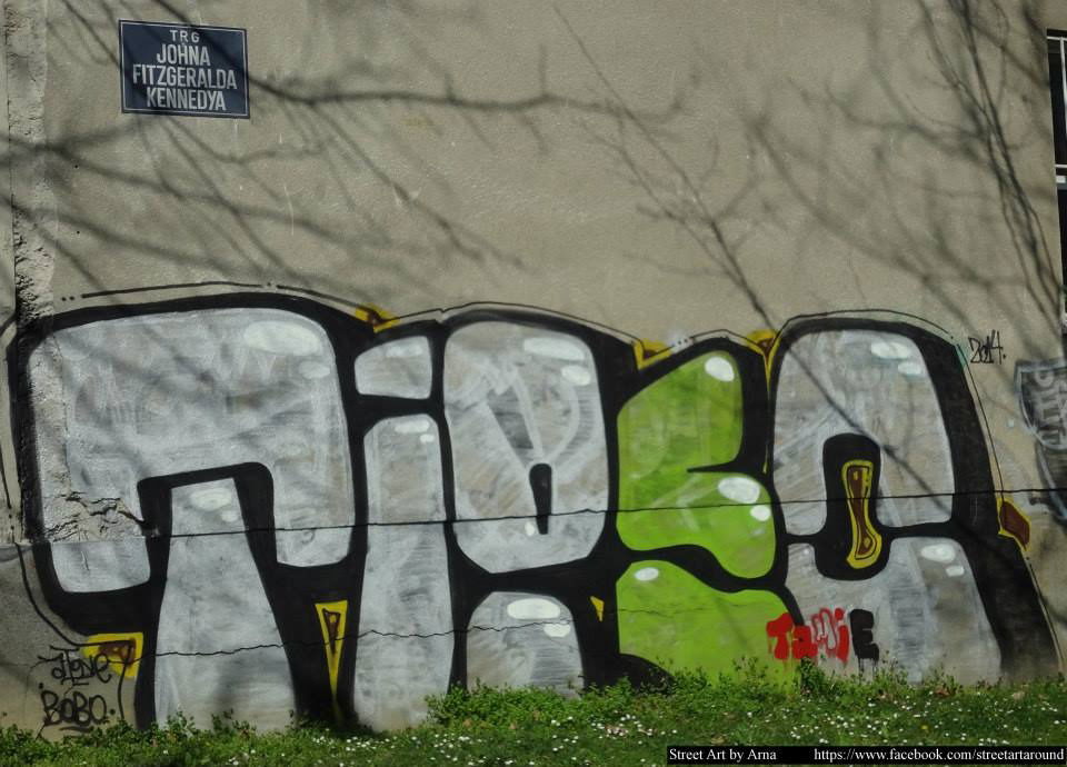 Graffiti Bombing - Photo by Rvacka - TIPSO, ZAGREB