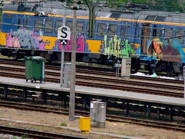 Graffiti Train - Photo by Rvacka
