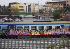 Graffiti Train - Photo by Rvacka - jbcb, jukeboxcowboys
