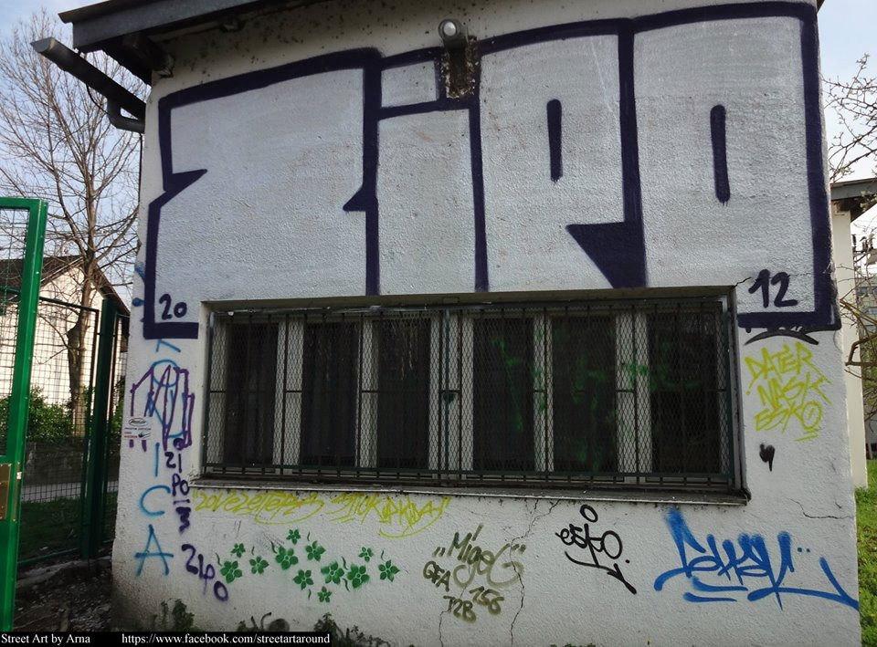 Graffiti Bombing - Photo by Rvacka - ZIPOE, ZAGREB