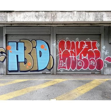 Graffiti Bombing - Photo by Rvacka - hbid, dhbi, sarme