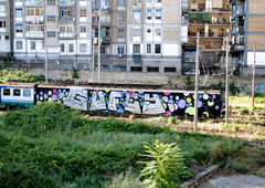 Graffiti Train - Photo by Rvacka - gofey, gbr
