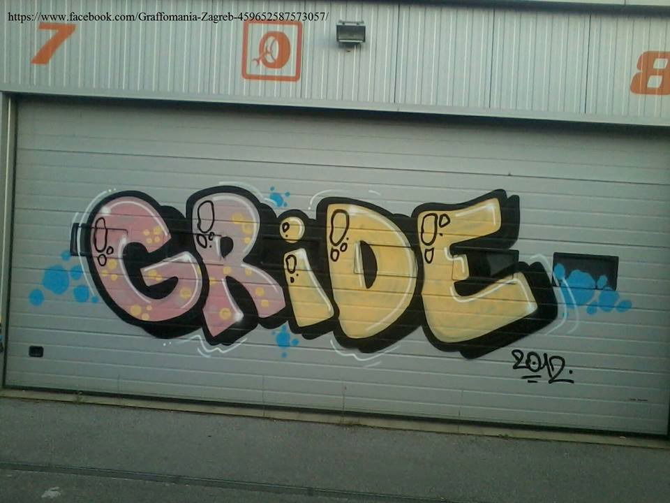 Graffiti Bombing - Photo by Rvacka - gride, zagreb