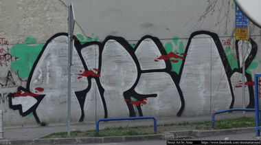 Graffiti Bombing - Photo by Rvacka - TIPSO, ZAGREB