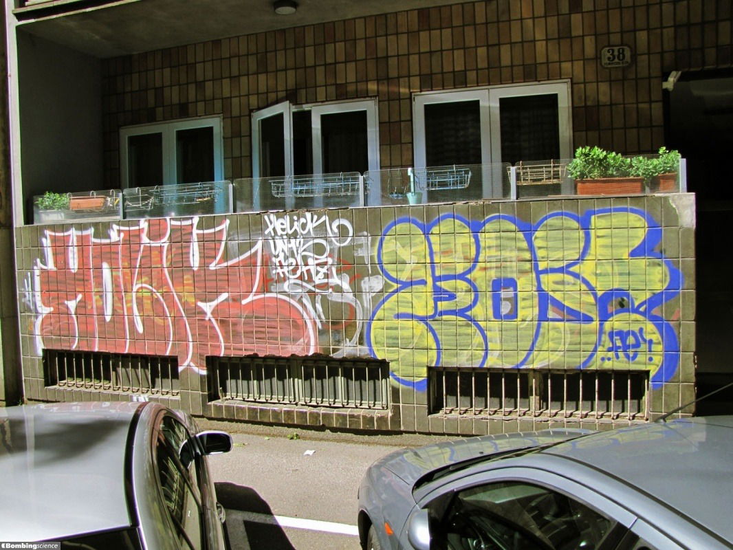 Graffiti Bombing - Photo by Rvacka
