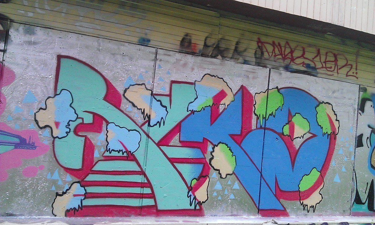 Graffiti Wall in Sochi - Photo by Rykz - rykz, sochi, russia (2013)