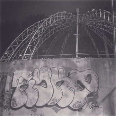 Graffiti Bombing - Photo by Rykz - rykz, bombing, sochi (2014)