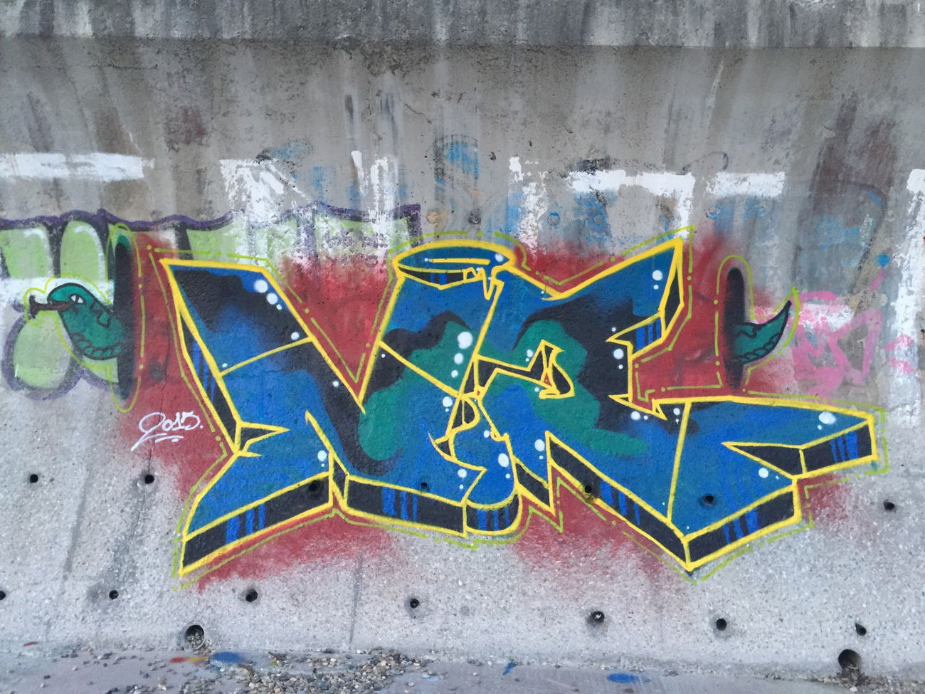 Graffiti Wall in Российская Федерация - Photo by Rykz - nrcrew, spraydaily, graffiti (2015)