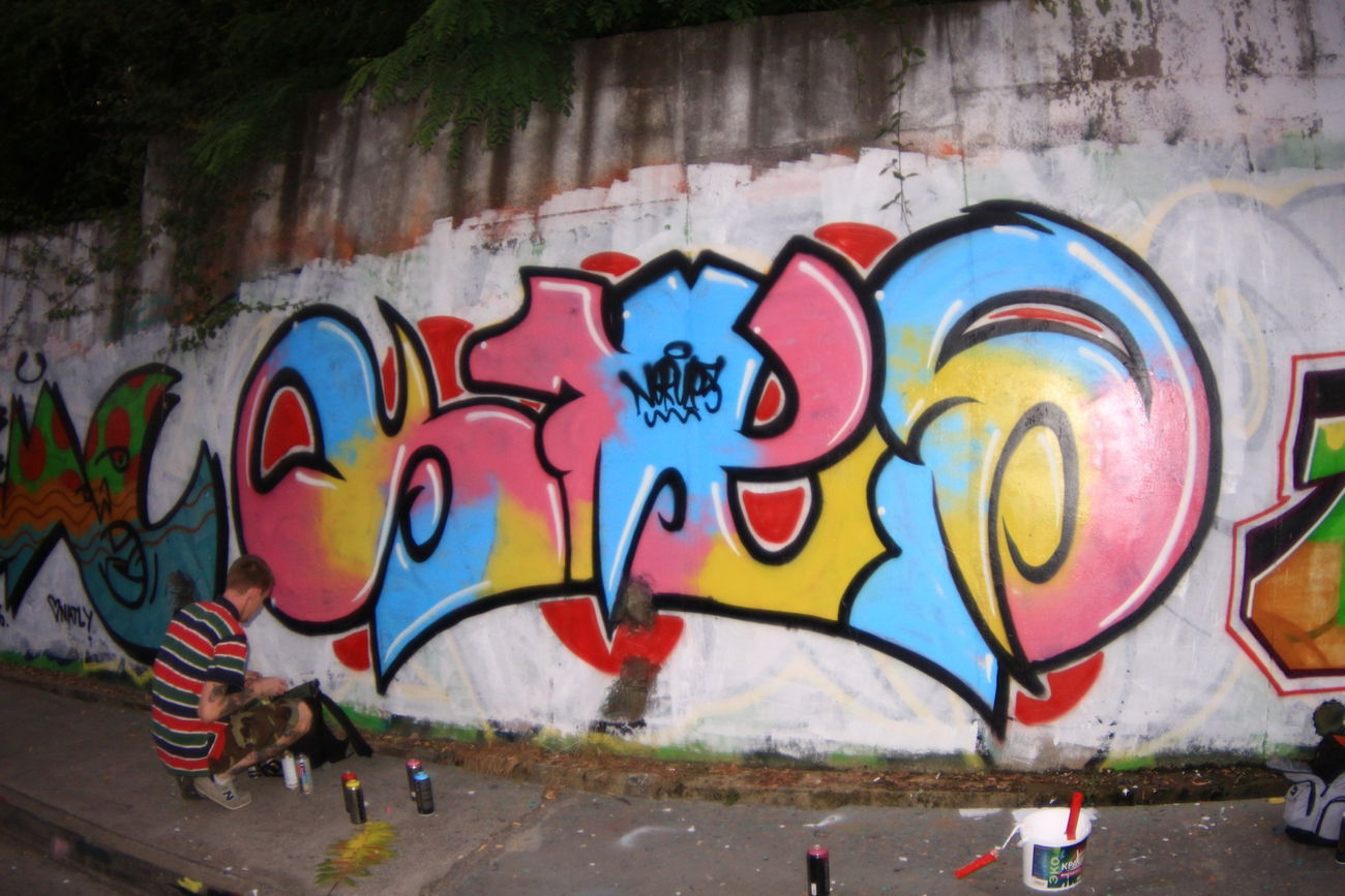 Graffiti Wall - Photo by Rykz (2016)