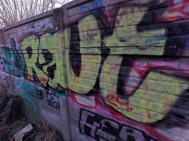 Graffiti Wall - Photo by Rzut091