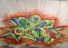Graffiti Sketch - Photo by SAEM234 - GCBS (2014)