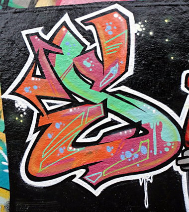 Graffiti Wall - Photo by SAERONE