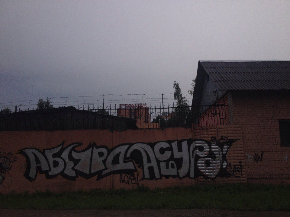 Graffiti Wall - Photo by SALU7 - absurd