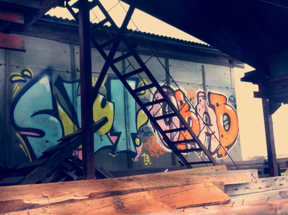 Graffiti Bombing - Photo by SALU7 - ??????, ?????, ???? (2013)