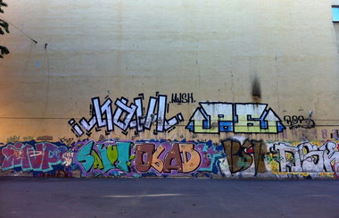 Graffiti Bombing - Photo by SALU7 - ?????? (2013)
