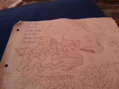 Graffiti Wall - Photo by SALZEINZ