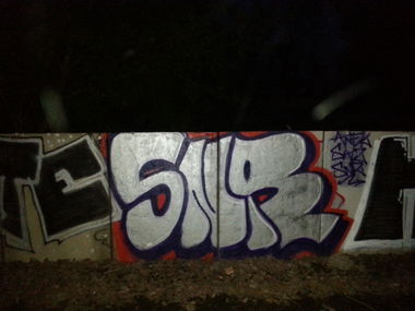 Graffiti Wall - Photo by SALZEINZ