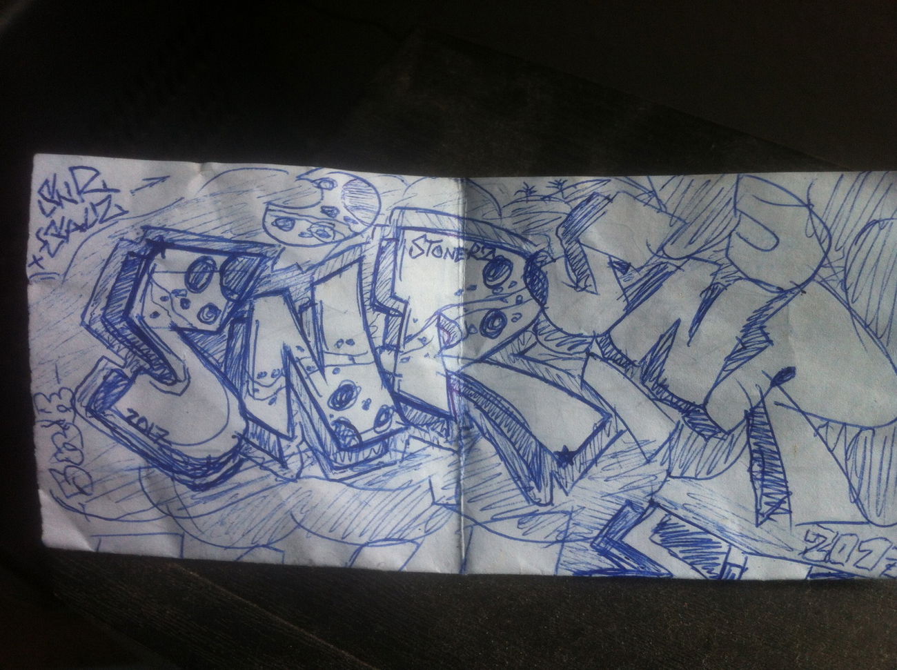 Graffiti Wall - Photo by SALZEINZ