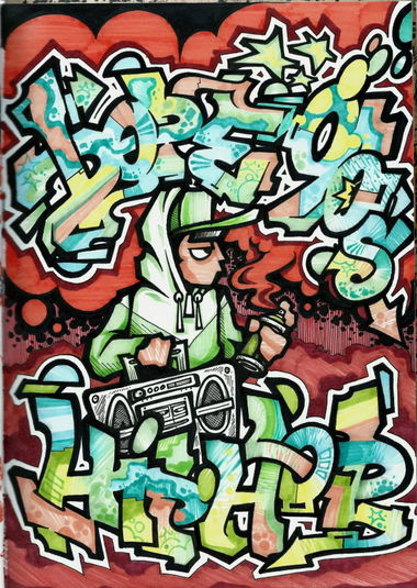 Graffiti Sketch - Photo by SAME1