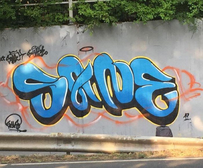Graffiti Wall - Photo by SANE (2019)