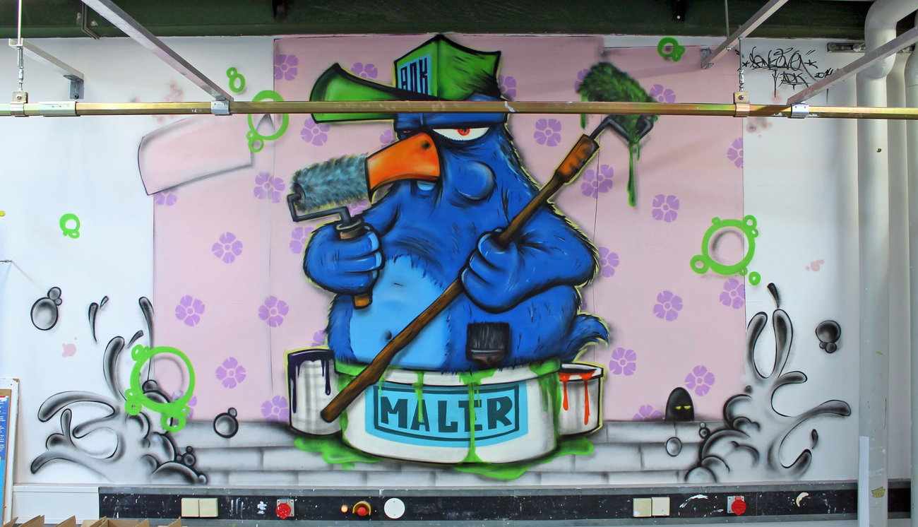Graffiti Wall - Photo by SANZONE (2014)