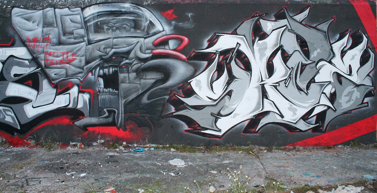 Graffiti Wall - Photo by SANZONE (2013)