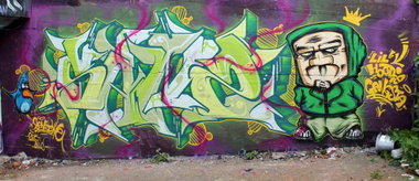 Graffiti Wall - Photo by SANZONE (2015)