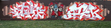Graffiti Wall - Photo by SANZONE (2015)