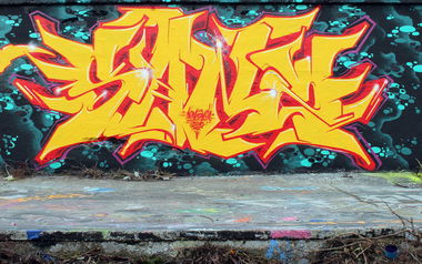 Graffiti Wall - Photo by SANZONE (2016)