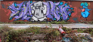 Graffiti Wall - Photo by SANZONE (2015)