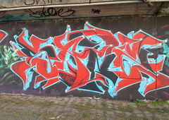 Graffiti Wall - Photo by SANZONE