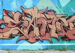 Graffiti Wall - Photo by SANZONE