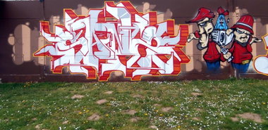 Graffiti Wall - Photo by SANZONE (2015)