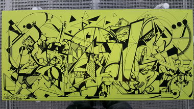 Graffiti Street Art - Photo by SANZONE