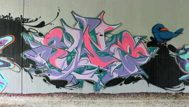 Graffiti Wall - Photo by SANZONE (2014)