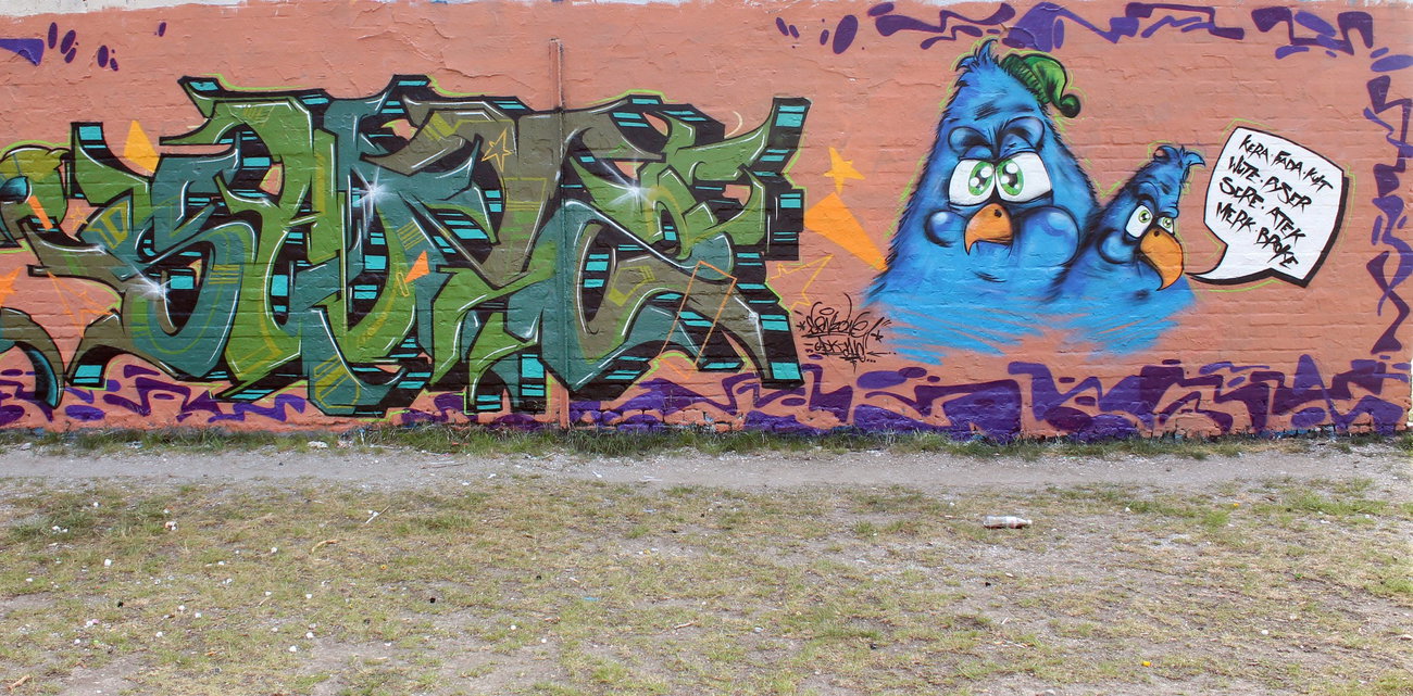 Graffiti Wall - Photo by SANZONE (2015)