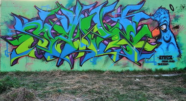 Graffiti Wall - Photo by SANZONE (2015)