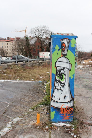 Graffiti Wall - Photo by SANZONE (2013)