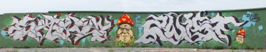 Graffiti Wall - Photo by SANZONE (2015)