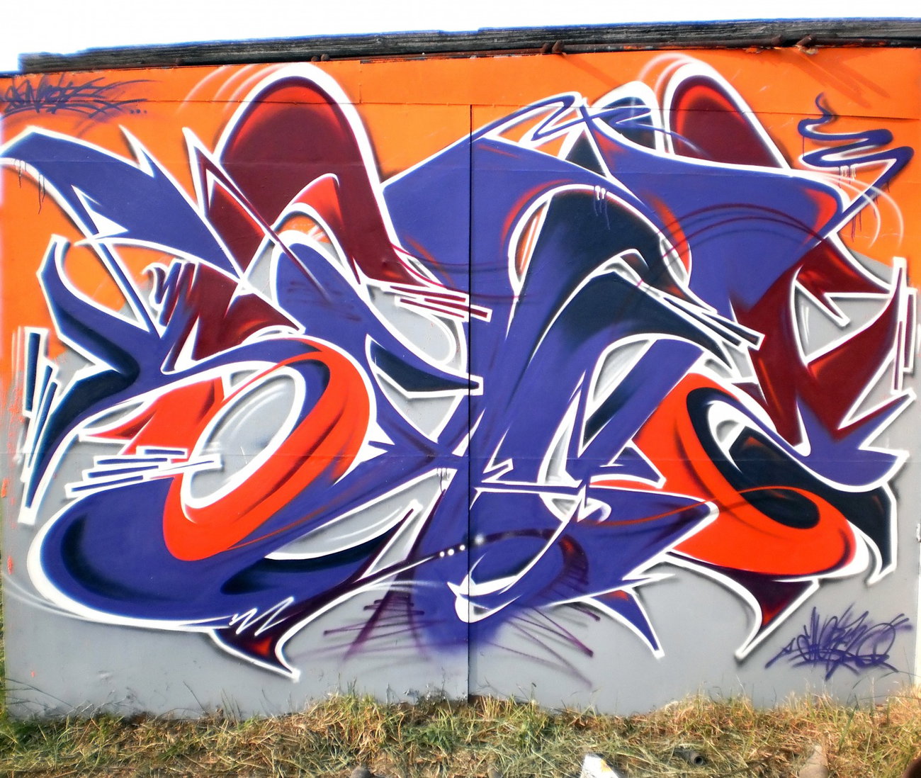 Graffiti Wall - Photo by SANZONE (2011)
