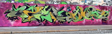 Graffiti Wall - Photo by SANZONE (2013)