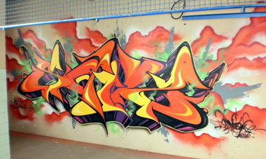 Graffiti Wall - Photo by SANZONE (2012)