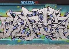 Graffiti Wall - Photo by SANZONE