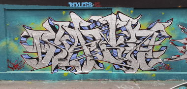 Graffiti Wall - Photo by SANZONE